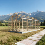 Wood greenhouse CASA 2M