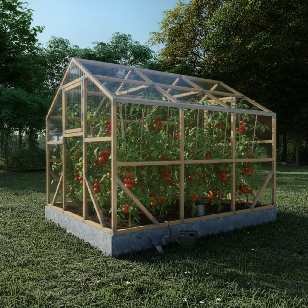 Wood greenhouse CASA 2M