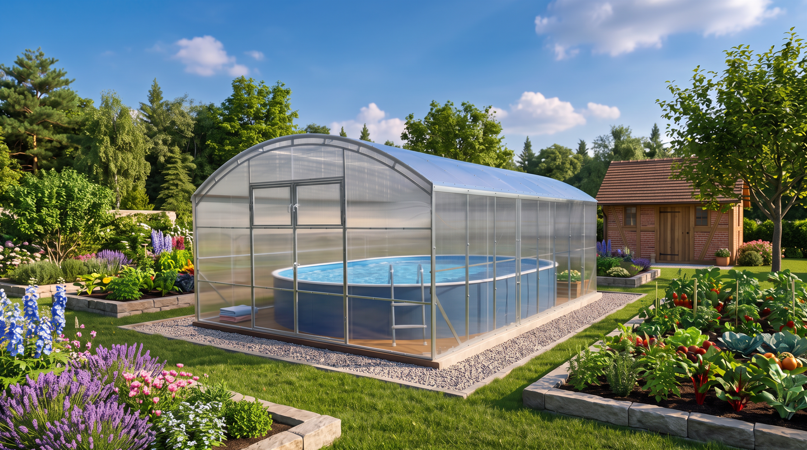4M Pool Cover "Adria"