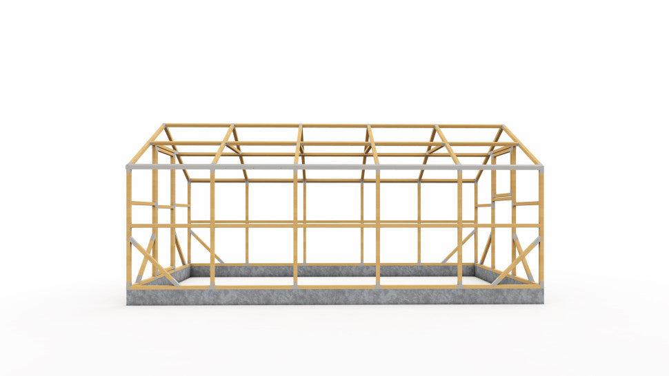 Wood greenhouse CASA 2M