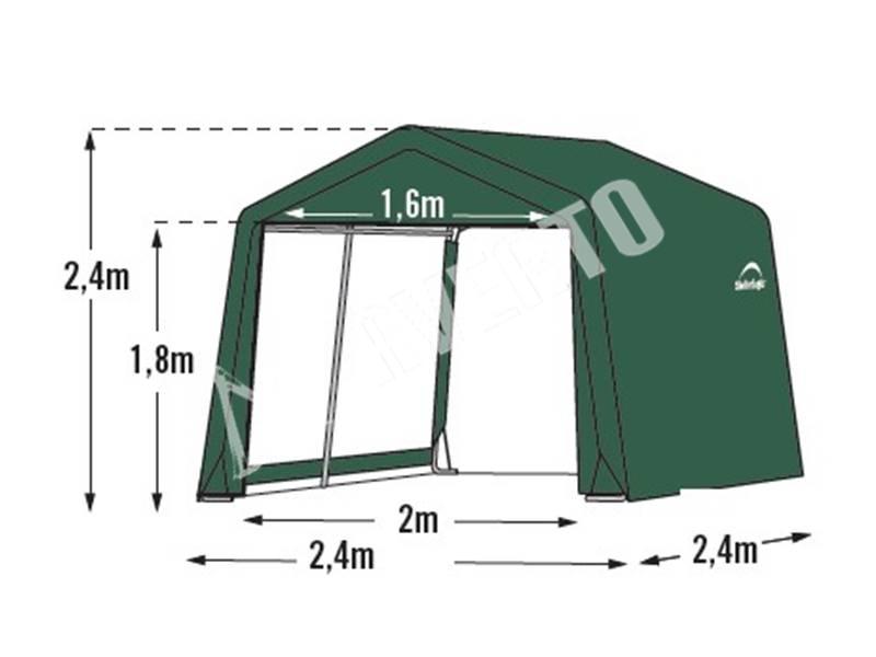 Lagerschuppen 2,4x2,4m