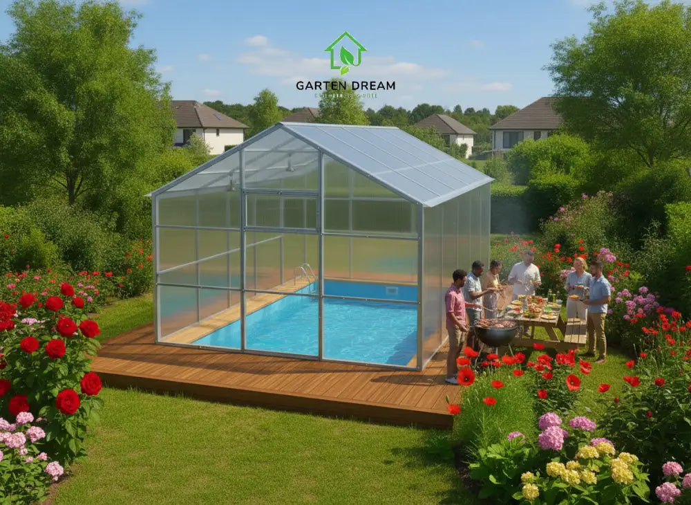 3M A-Frame Greenhouse Pool Cover