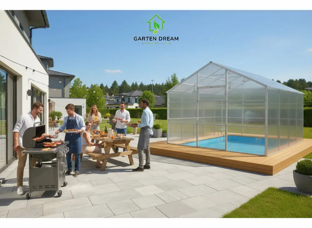 3M A-Frame Greenhouse Pool Cover