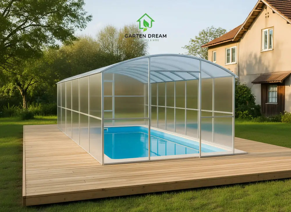 3M Straight-Wall Greenhouse Pool Cover