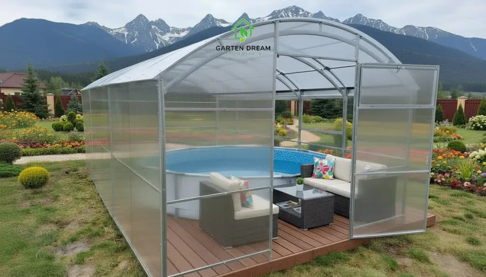 3M Super Arch Straight-Wall Greenhouse / Pool Cover