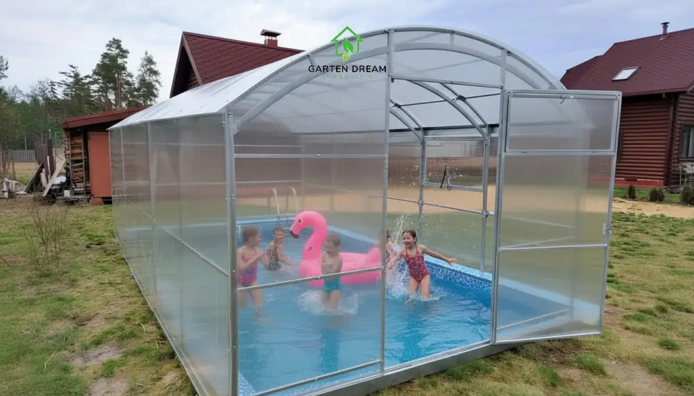 3M Super Arch Straight-Wall Greenhouse / Pool Cover