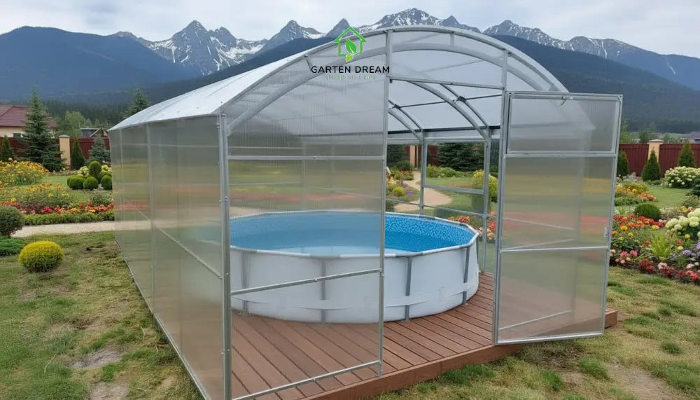 3M Super Arch Straight-Wall Greenhouse / Pool Cover