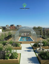 4M High-Arch Greenhouse Pool Cover