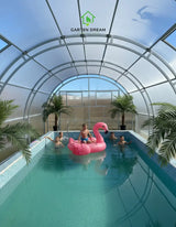 4M High-Arch Greenhouse Pool Cover