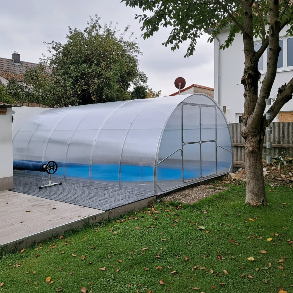 4M Tunnel Greenhouse Pool Cover