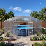 5.5M "Triton" Super Arch Straight-Wall Pool Cover