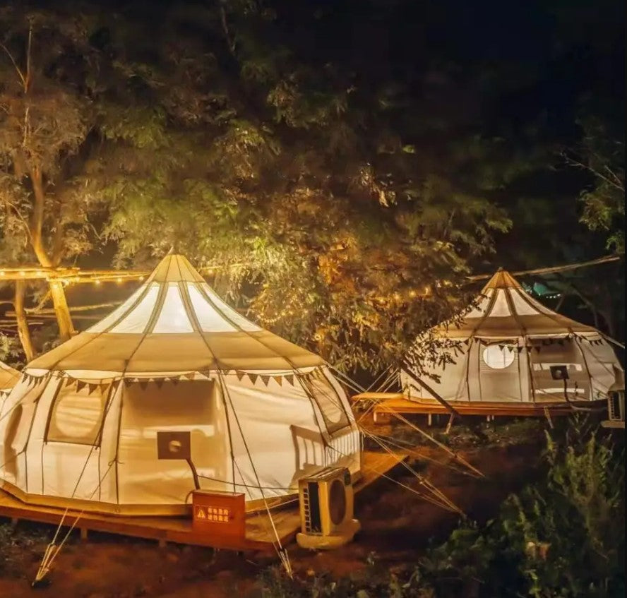 luxury bell tent Luxury: Bell Tent
