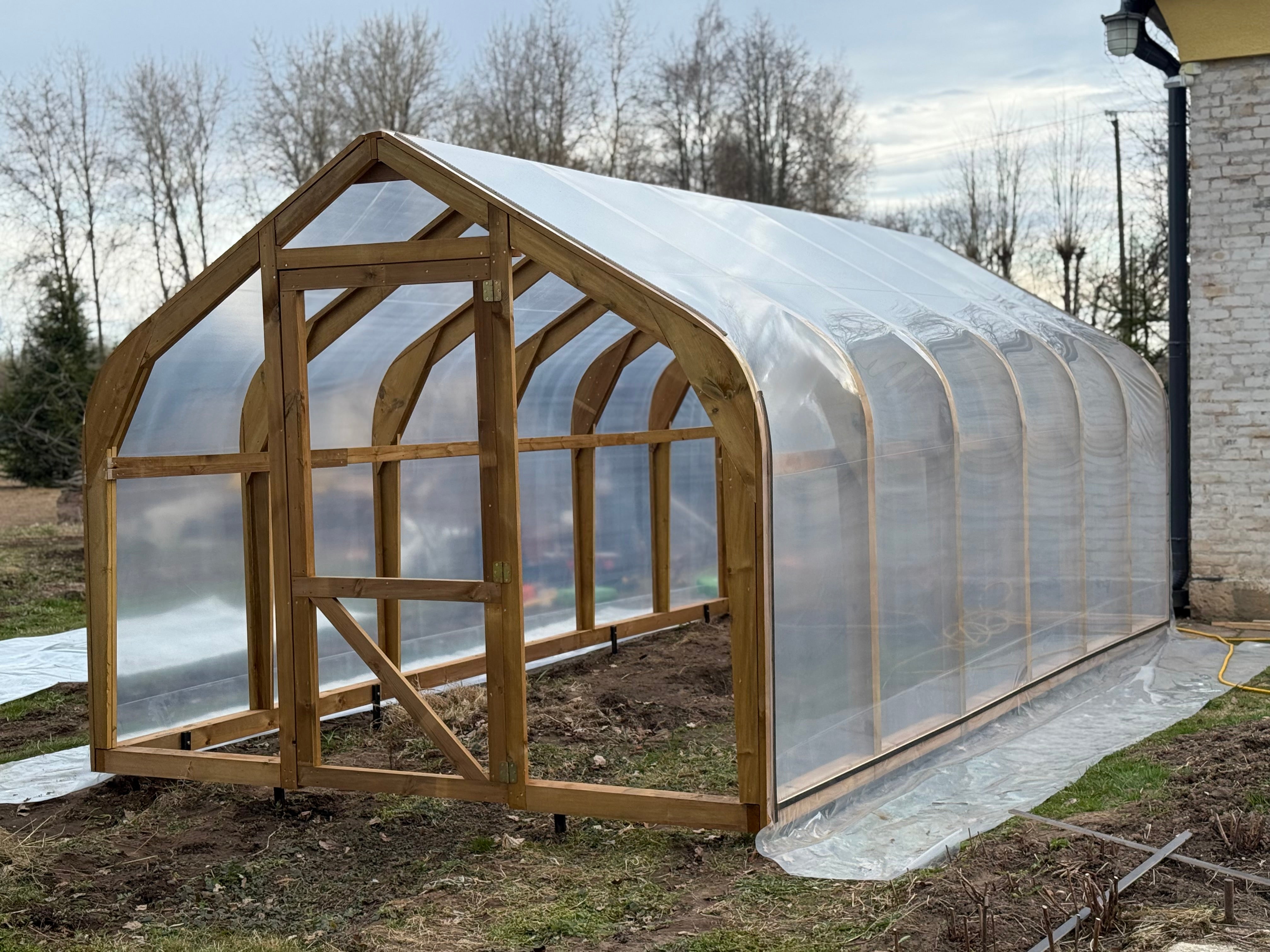 Classic Wood greenhouse 3M