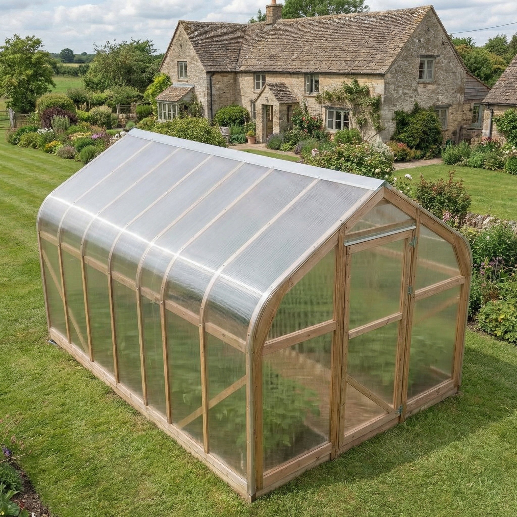 Classic Wood greenhouse 2.5M