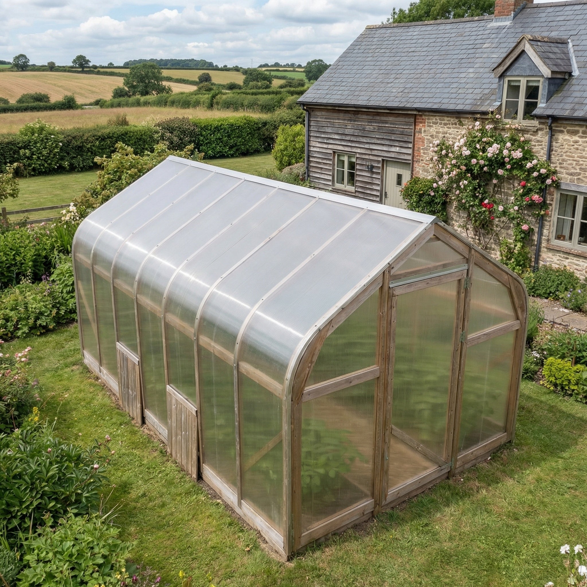 Classic Wood greenhouse 2.5M