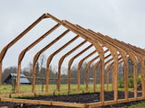 Classic Wood greenhouse 4.5M