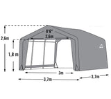 Onderdak 3.7x3.7m