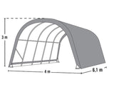 Onderdak, weidetent, carport 6.1x4m