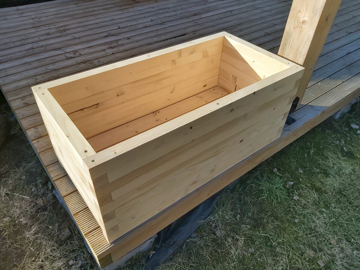 Blumenkasten aus Holz 100 cm – Garten Dream