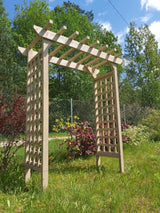 Arched Pergola for Vines